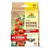 Neudorff Azet DüngeSticks für Tomaten und Erdbeeren – Bio Düngestäbchen für viele leckere...