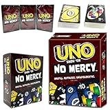 No Mercy 168 Karten Kartenspiele Brettspiele Harte Aktionskarten und Brutale Spielregeln für Die...