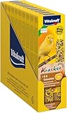 Vitakraft Kräcker, Knabberstangen für Kanarienvögel, mit Ei und Grassamen, mit Vitaminen und...