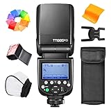 Godox TT685II-S TT685II S Kamera Blitzgerät für Sony, 2,4 G Wireless HSS GN60 Blitzgerät...