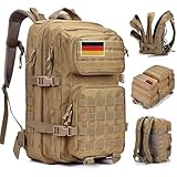 Oreunik Militär Rucksack Herren,45L Wasserdicht Taktischer Bundeswehr Rucksack Molle Rucksäcke...