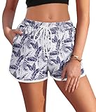 AI'MAGE Boardshorts für Damen Badeshorts Schwimmshorts Basic Damen Bikinihose Badehose Strandshorts...
