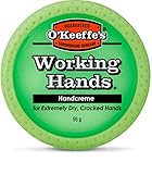 O'Keeffe's Working Hands, 96g Tiegel - Handcreme für extrem trockene, rissige Hände | Erhöht...