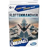 Flottenmanöver Kompakt, portables Spiel für 2 Spieler, Reisespiel für Kinder, Spaß überall