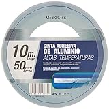 Blendend Aluminium-Klebeband, 50 mm x 10 m, ideal zum Abdichten, Reparieren und Isolieren von...