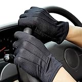 UV Schutz Handschuhe Sommer Fahren Handschuhe Bequem Herren Sommerhandschuhe Sonnenschutz Rutschfest...