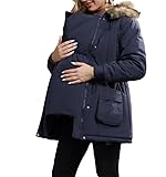 Maacie Umstandsjacke Winter 3 in 1 Tragejacke Umstandsmode Schwangerschaftsjacke umstandsmantel 2025...