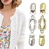 Shawl Clagen - Kleider Hosen Straffer Clip | 2er Set Brosche Nadeln Kleider Befestiger Damen Hosen...
