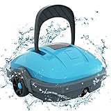 WYBOT Poolroboter, Poolsauger Akku mit Dual-Motor, Selbstparken, Starke Saugkraft, Automatische...