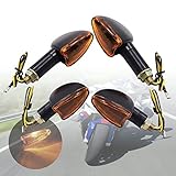 Aiuphing blinker motorrad, 4 Stück 12 V blinker e scooter, 2 kurzem Griff und 2 langem Griff,...