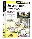 Sweet Home 3D Wohnungsplaner - mit zusätzlichen 1.100 3D Modelle und gedrucktem Handbuch, ideal...