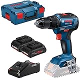 Bosch Professional 18V System Akku Bohrschrauber GSR 18V-55 (max. Drehmoment 55 Nm, 1.800 min⁻¹,...