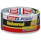 tesa extra Power Universal Gewebeband - Gewebeverstärktes Ductape zum Reparieren, Befestigen,...