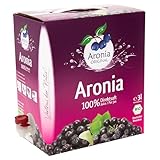 Aronia ORIGINAL Bio Aroniasaft aus deutschem Anbau | 3 Liter Bio Direktsaft aus 100% Aroniabeeren |...