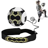 ONEVER Fussball Trainingszubehör - Fußballs Geschenke für Jungs Solo Praxis Training Aid...