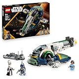 LEGO Star Wars: Angriff der Klonkrieger Jango Fetts Sternenschiff - Spielzeug für Jungen und...