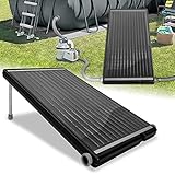 XMTECH Solar Poolheizung Sonnenkollektor Pool Heizung Solaranlage 111,5 x 66 cm, für Schwimmbad...