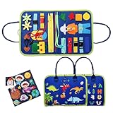 GkgWuxf Vorschule beschäftigtes Buch, sensorische Bücher | Soft Busy Book – Reisespiele auf der...