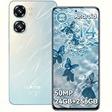 OUKITEL C58 Pro Smartphone Ohne Vertrag Android 14-24GB+256GB 50MP+8MP AI Kamera Handy Ohne Vertrag...