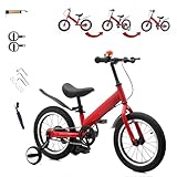 CXYTX 2 in 1 Laufrad, 14,Zoll Kinderlaufrad und Kinderfahrrad Dual-Use-Funktion, geeignet für...