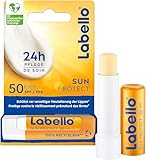Labello Sun Protect LSF 50, wasserfeste Lippenpflege mit hohem Sonnenschutz, mineralölfreie...