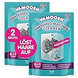 Vamoosh 6-in-1 Waschmaschinenreiniger, löst Haare, beseitigt schlechte Gerüche, entfernt Kalk,...