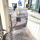 Gefedertes Sicherheits-Schwingtor – Einfahrt und Fußgängerzugang | Metall-Gartentür,...