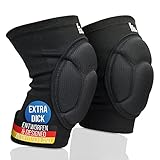 LAUTER SCHUTZ ® 3-ZONEN Knieschoner - atmungsaktiv, dehnbar, weich - mit 3-Zonen-Polster für...