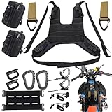 Motorrad-Öltankweste – Motorrad-Tanktasche | Tanktasche für die Montage des Tanks, Schutzhülle...