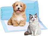 Trainingspads für Hunde und Welpen, 50 Stück Welpen Unterlagen, 45x60cm PIPI Matte für Hunde,...