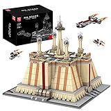 Mould King 21036 MOC A New Hope Jedi-Tempel Crest Raumschiff-Modell Bausätze,3745+Teile Star Plan...