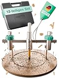 Smabix® Kreisschneider, 12-teiliges Set, 40-120 mm Lochgröße einstellbar, inkl. Aufbewahrungsbox,...