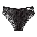 POIUIYQA Unterhosen Damen Sexy Slips Damen Nahtlos Brazilian Slip Damen Spitze Hipster Unterwäsche...