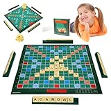 Alphabet Lernspiel, Rechtschreibung Spielkarte, Scra-bble Kompakt Brettspiele, S-crabble...