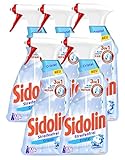 Sidolin Cristal, Glasreiniger 5xSprühflasche, für einen perfekten Glanz und gegen Mikrorisse...