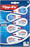 BIC Tipp-Ex Mini Pocket Mouse Korrekturroller - 6 m x 5 mm, 6er Pack: 4 x neutral + 2 x dekoratives...