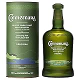 Connemara Original mit Geschenkverpackung | getorfter Single Malt Irish Whiskey | rauchiges Aroma |...