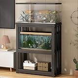 Aquarium Ständer Schrank für 80-120 cm Aquarien, Heavy Duty Mid Century...