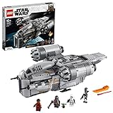 LEGO 75292 Star Wars The Mandalorian Kopfgeldjäger Transporter Raumschiff Spielzeug mit dem Kind...