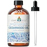 EVOKE OCCU Zedernholz ätherisches Öl 118 ml, reines Zedernholzöl für Home Diffusor Haut Massage...