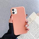 REFUU Candy Matte Silikon Handyhülle für iPhone 12 11 Pro Max 12 Mini X XS Max XR 7 8 6 S 6S Plus...