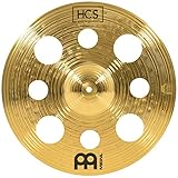 Meinl Cymbals HCS Trash Crash — 16 Zoll (Video) Schlagzeug Becken mit Löchern (40,64cm) Messing,...