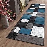 LYYK Teppich Läufer für Flur, Küche & Wohnbereiche – Maßgeschneidert, Modern, rutschfest,...