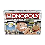 Monopoly F2674100 Falsches Spiel, Brettspiel für Familien und Kinder ab 8 Jahren, für 2-6 Spieler,...