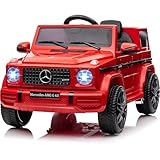 Kinder Elektroauto Mercedes G63-4 Stoßdämpfende Räder - 12 V Elektrische Kinder Elektroauto mit...