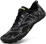 SAGUARO Barfußschuhe Herren Trail Laufschuhe Damen Indoor Outdoor Sport Fitnessschuhe Leicht Zehen...