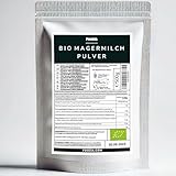 Magermilchpulver Bio Milchpulver Aus Reiner Frisch Milch Hergestellt 500g von Foozia