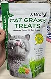 Katzengras Snacks für innen, 180g knusprige Kekse. Zur Zahnreinigung, gegen Haarballen und für...
