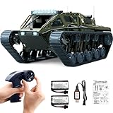 Mostop Remote Control Tank 1/16 Scale High Speed RC Tank Offroad Crawler für Kinder, 2.4Ghz Remote...