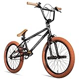 Bergsteiger Halifax 20 Zoll BMX, Fatbike, 360° Rotor-System, Freestyle, 2 Stahl Pegs, Kettenschutz,...